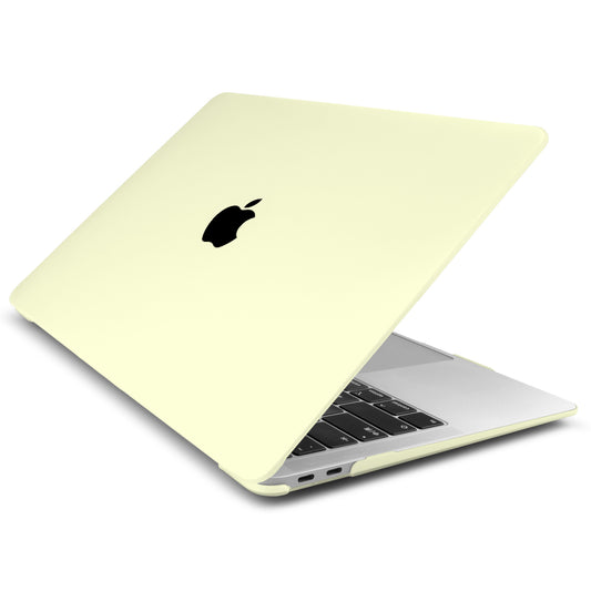 MacBook Air/Pro Protective Hard Case with Logo (Neon Yellow)