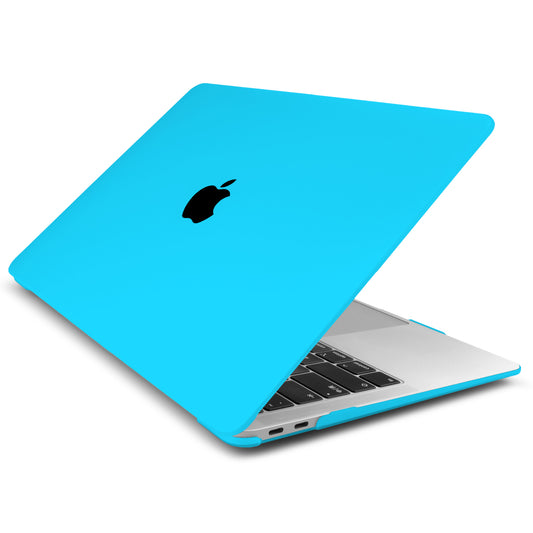 MacBook Air/Pro Protective Hard Case with Logo (Sky blue)