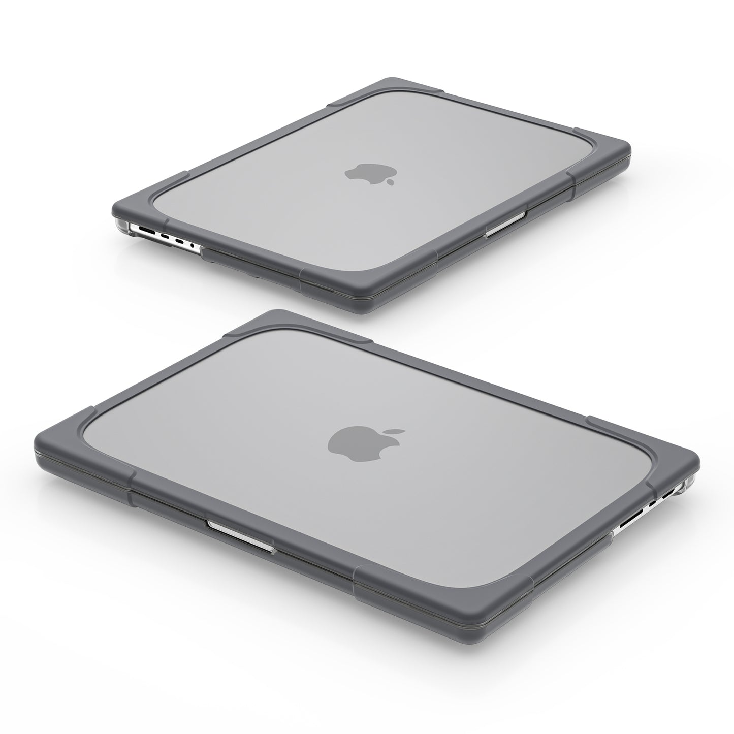 MacBook Pro 14 16 inch Case Heavy Duty Hard Protective Cover (Grey)