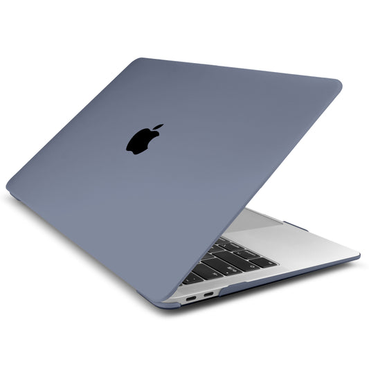 MacBook Air/Pro Protective Hard Case with Logo (Lavender Grey)