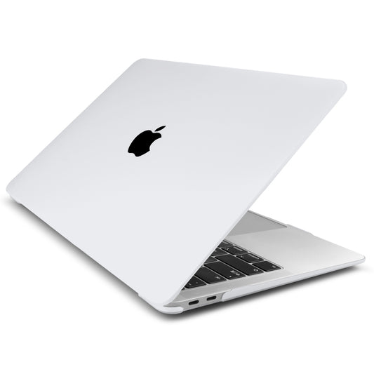 MacBook Air/Pro Protective Hard Case with Logo (Transparent)