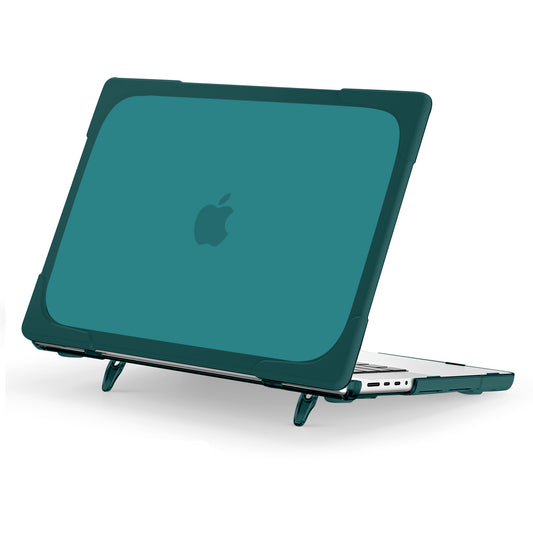 MacBook Pro 14 16 inch Case Heavy Duty Hard Protective Cover (Teal)