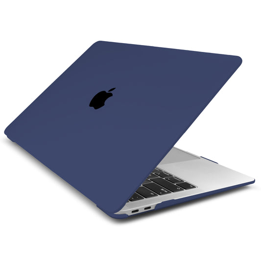 MacBook Air/Pro Protective Hard Case with Logo (Navy)