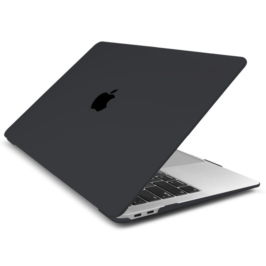 MacBook Air/Pro Protective Hard Case with Logo (Black)