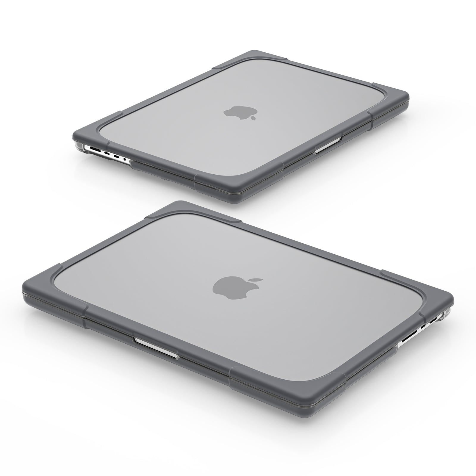 MacBook Pro 14 16 inch Case Heavy Duty Hard Protective Cover (Grey ...