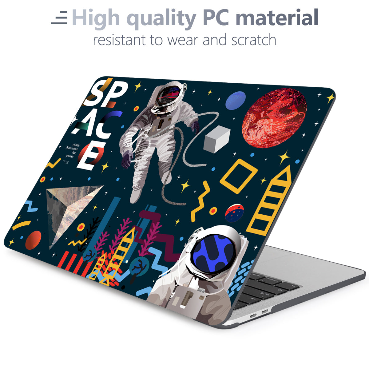 MacBook Air/Pro Protective Hard Case with Logo (Sky blue) – Batianda
